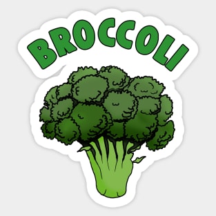 Big Green Broccoli Sticker